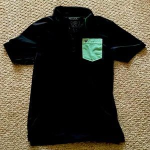 Very good used condition mens sz small Travis Mathew The chive polo golf shirt